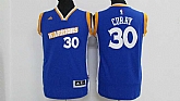 Youth Golden State Warriors #30 Stephen Curry Royal Stretch Crossover Swingman Jersey,baseball caps,new era cap wholesale,wholesale hats